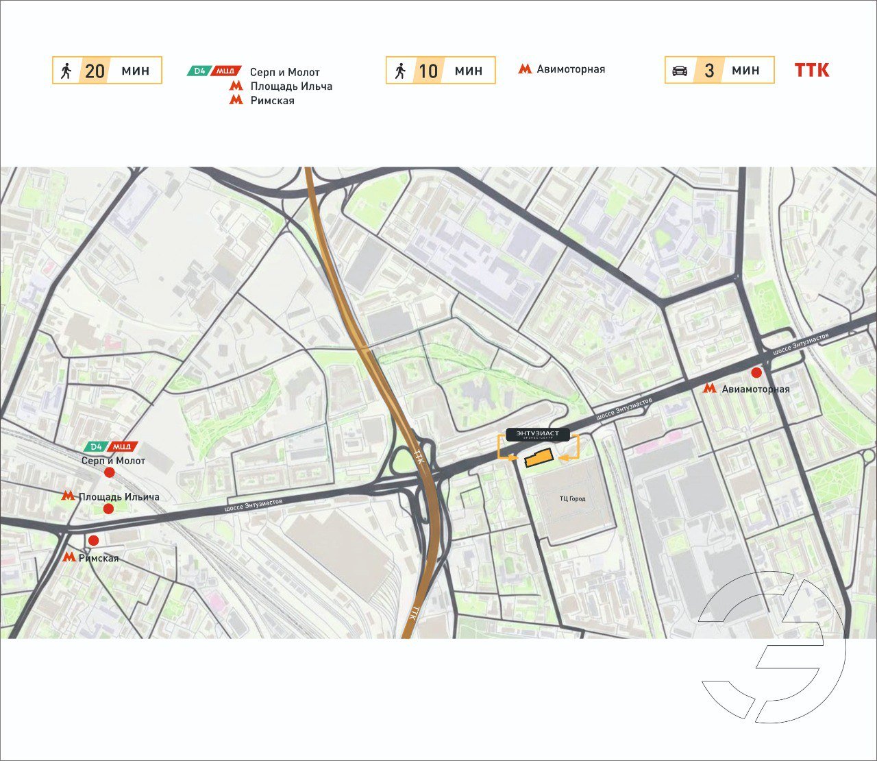 Удобное расположение рядом с центром Москвы и развитой инфраструктурой.